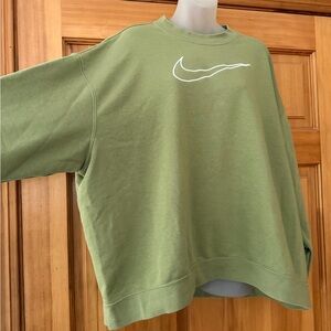 Nike Olive Crewneck Sweatshirt
